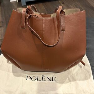 Cyme  Leather Tote Bag